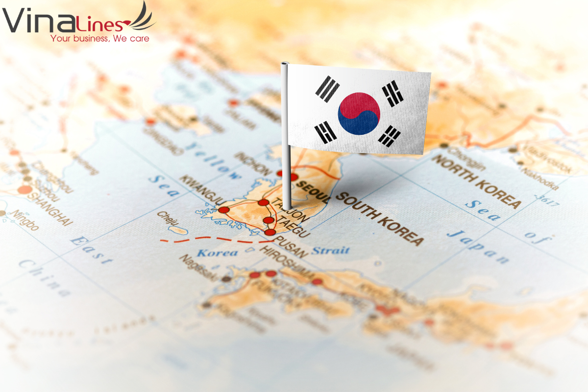 Vinalines còn nhận vận chuyển tận nơi của các tỉnh tại Hàn Quốc