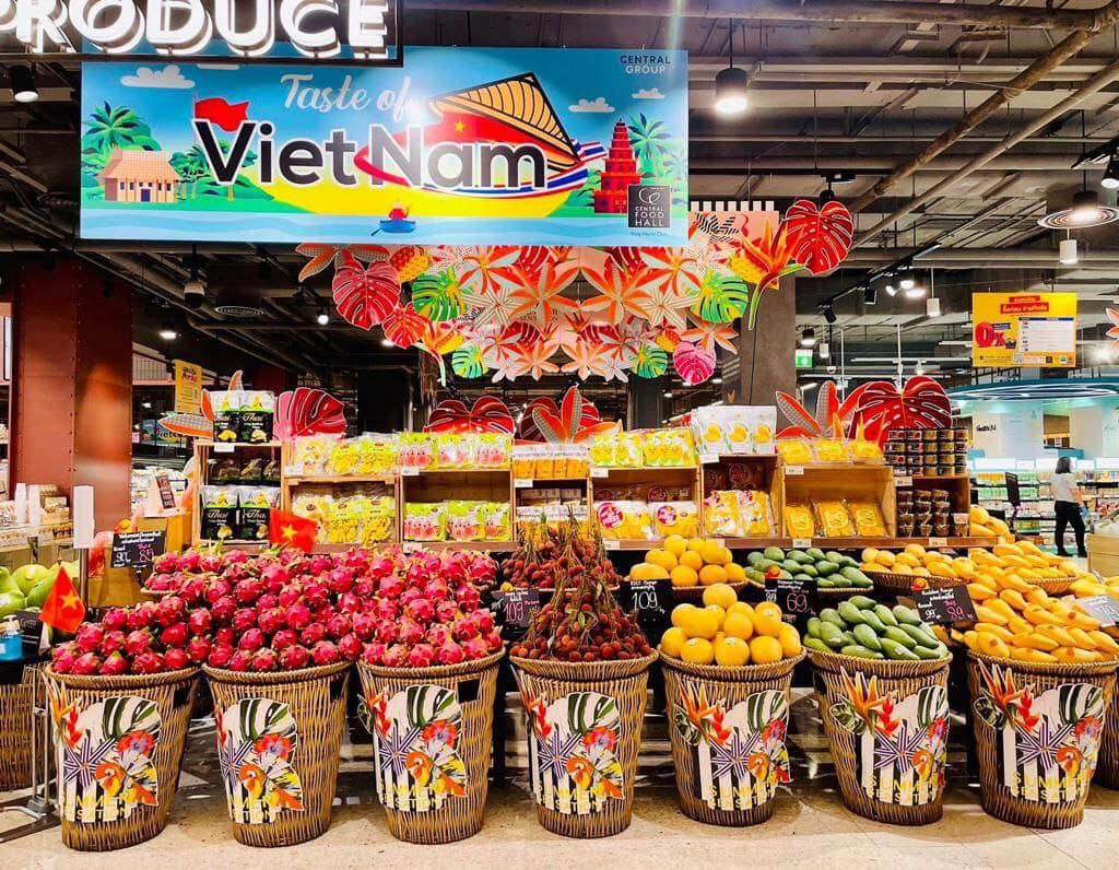 Trái cây Việt Nam được chưa chuộng tại Thái Lan