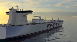 Tàu container chạy bằng amoniac: Một bước tiến mới trong vận tải biển xanh