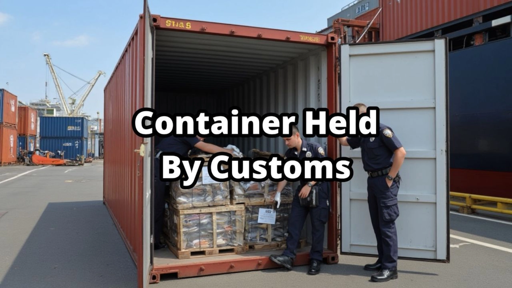 7 nguyên nhân khiến container bị giữ tại cảng