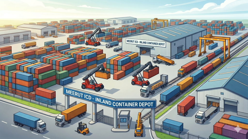 Vận tải đường biển từ Hồ Chí Minh đi cảng Meerut ICD, Ấn Độ